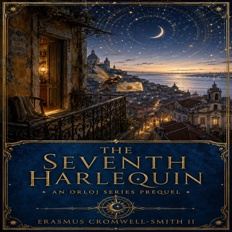 The Seventh Harlequin, audiobook cover