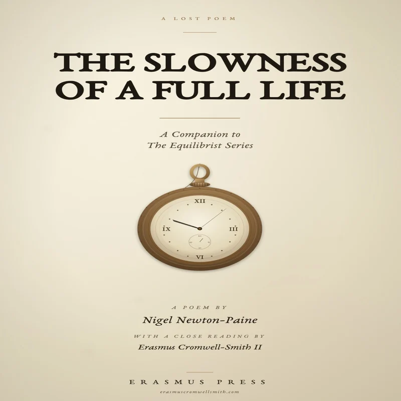 The Slowness of a Full Life, audiobook cover