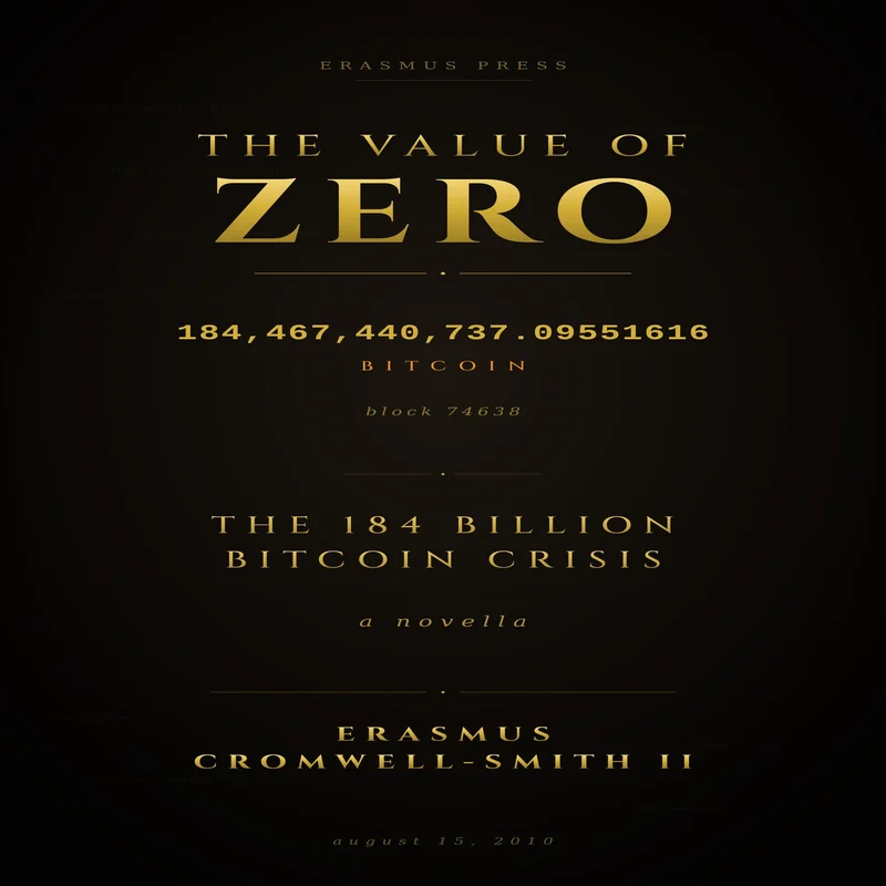 The Value of Zero, audiobook cover