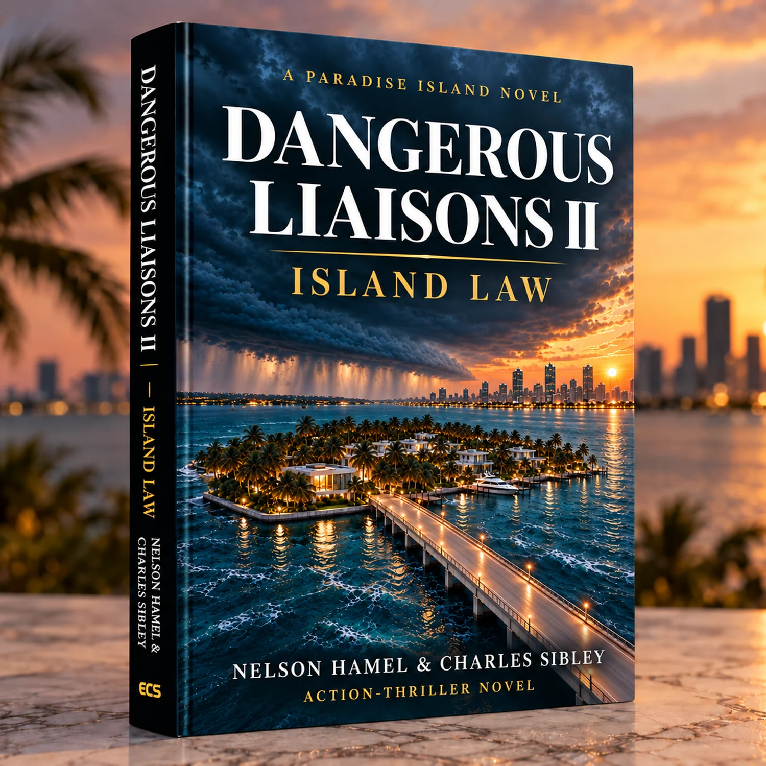 Dangerous Liaisons II: Island Law paperback mockup