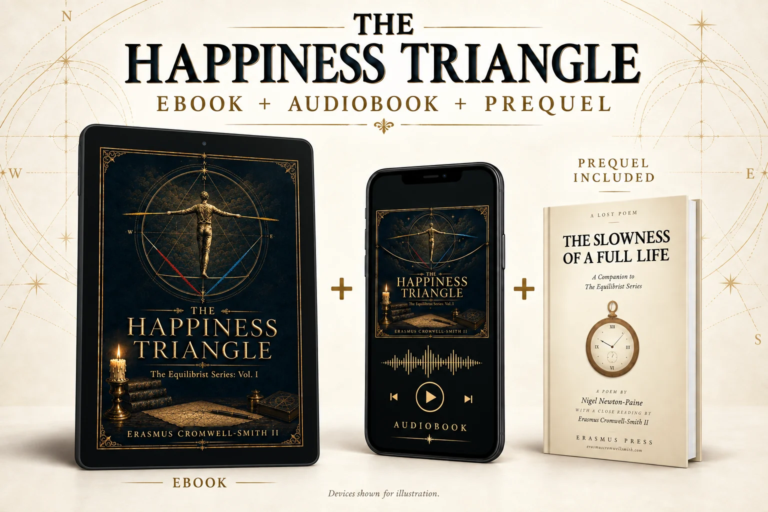 The Happiness Triangle eBook and audiobook bundle