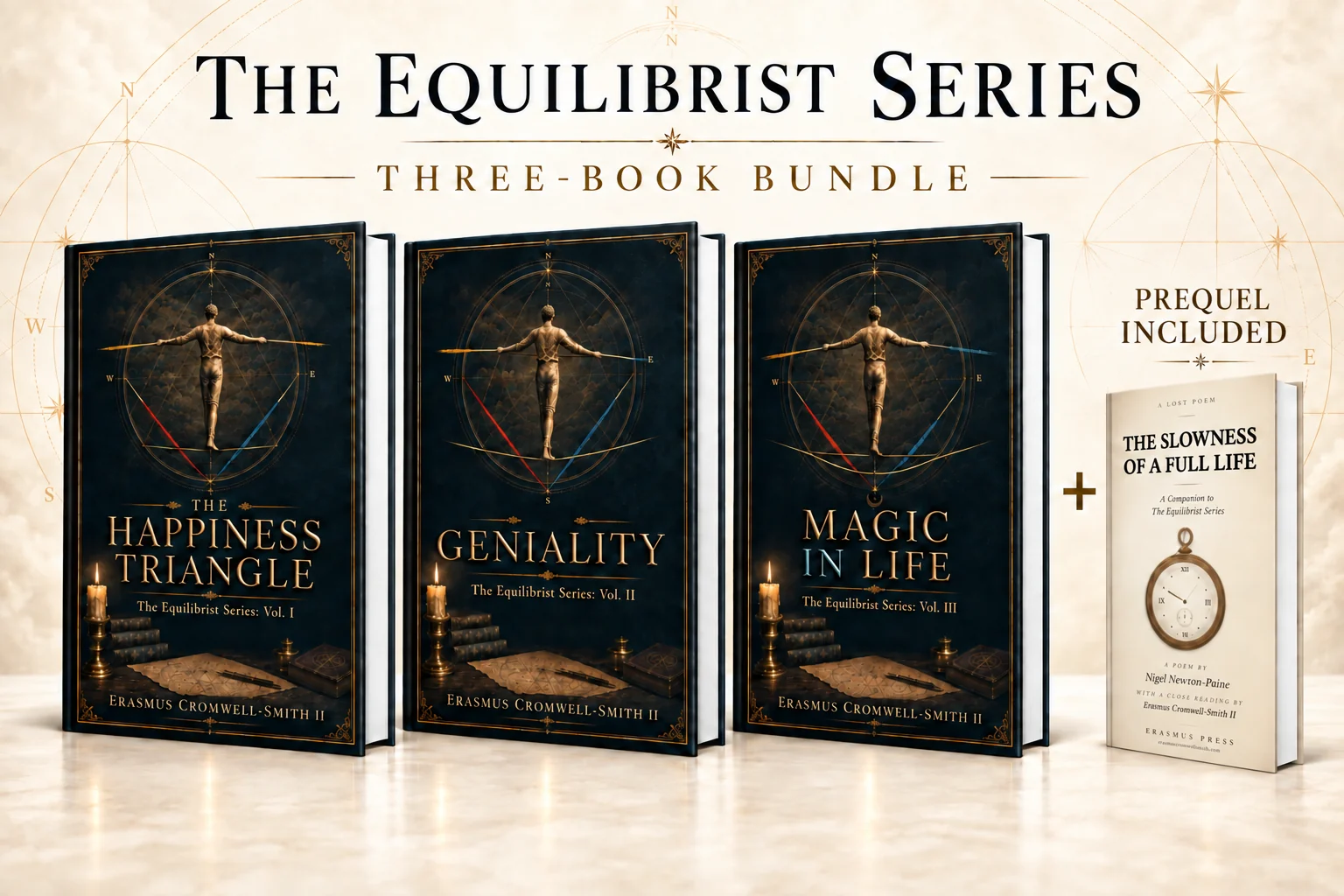 The Equilibrist three-volume paperback set