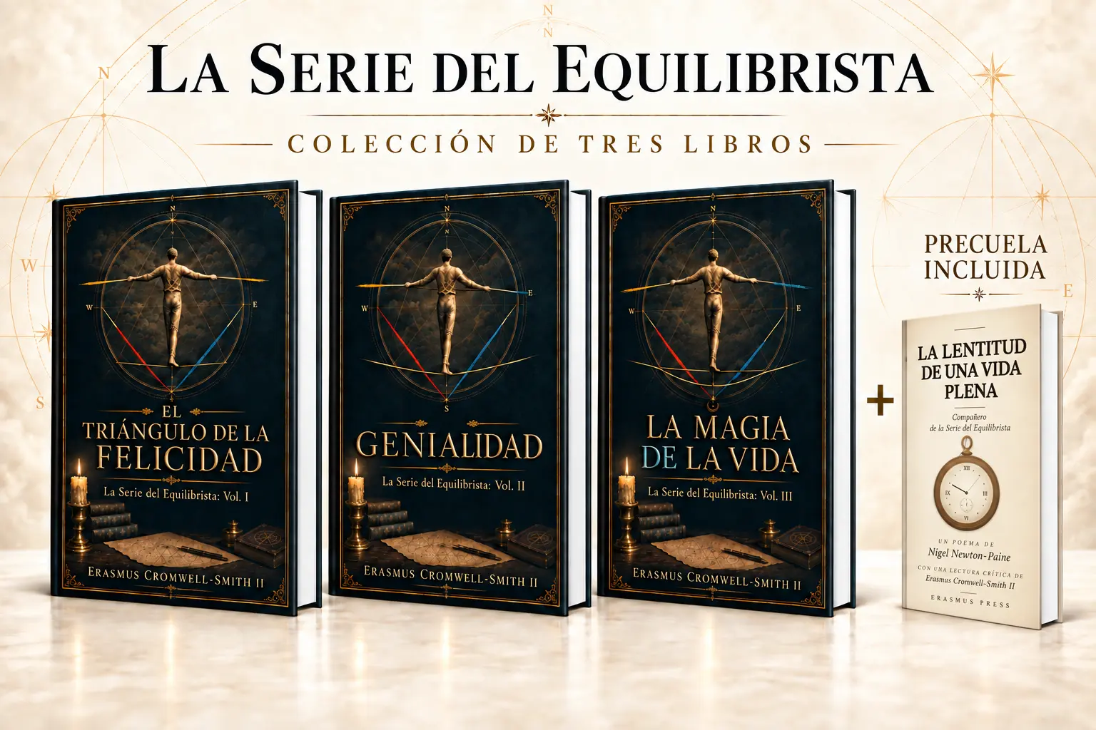 El Equilibrista — Colección de Tres Libros cover