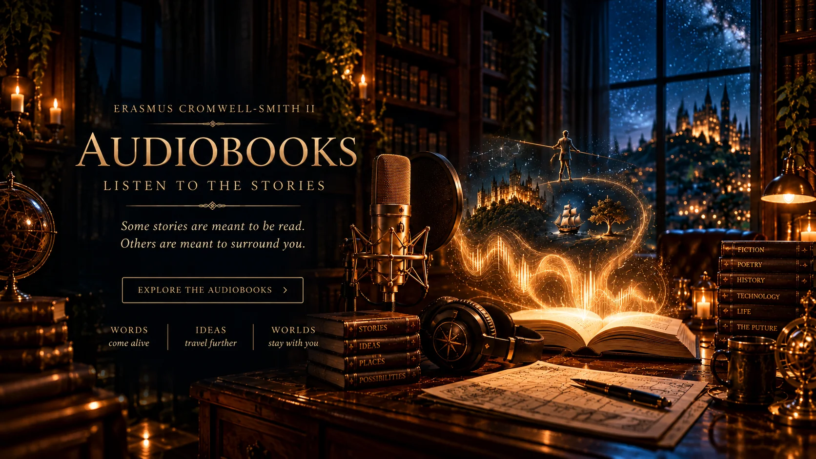 Audiobooks — listen to the stories