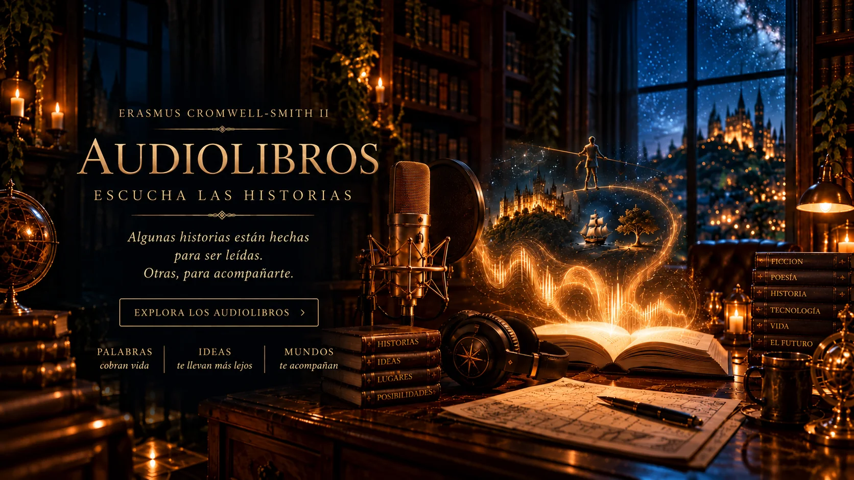 Audiolibros — escucha las historias