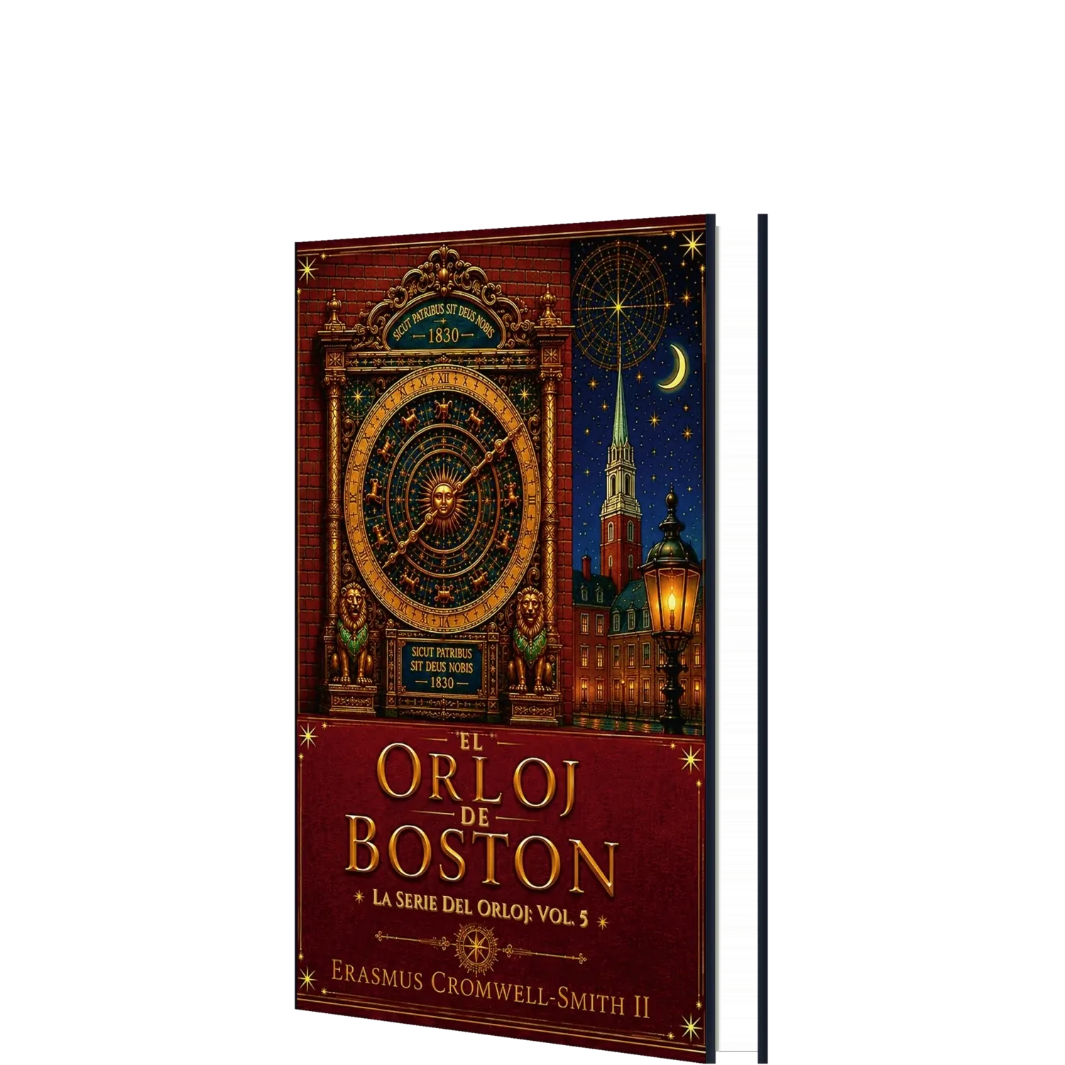 Maqueta independiente de El Orloj de Boston
