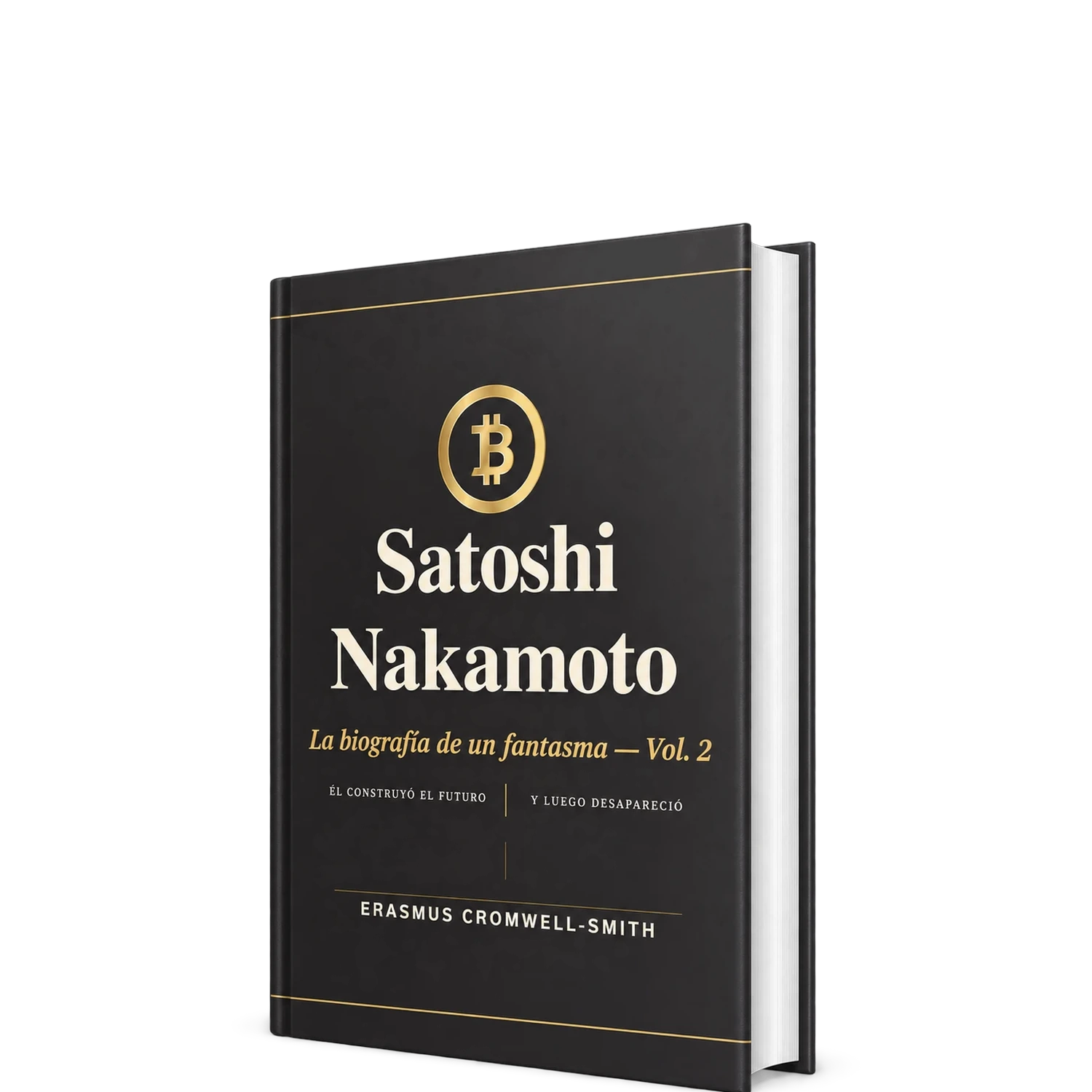 Satoshi Nakamoto: La biografía de un fantasma, Volumen II — maqueta del libro