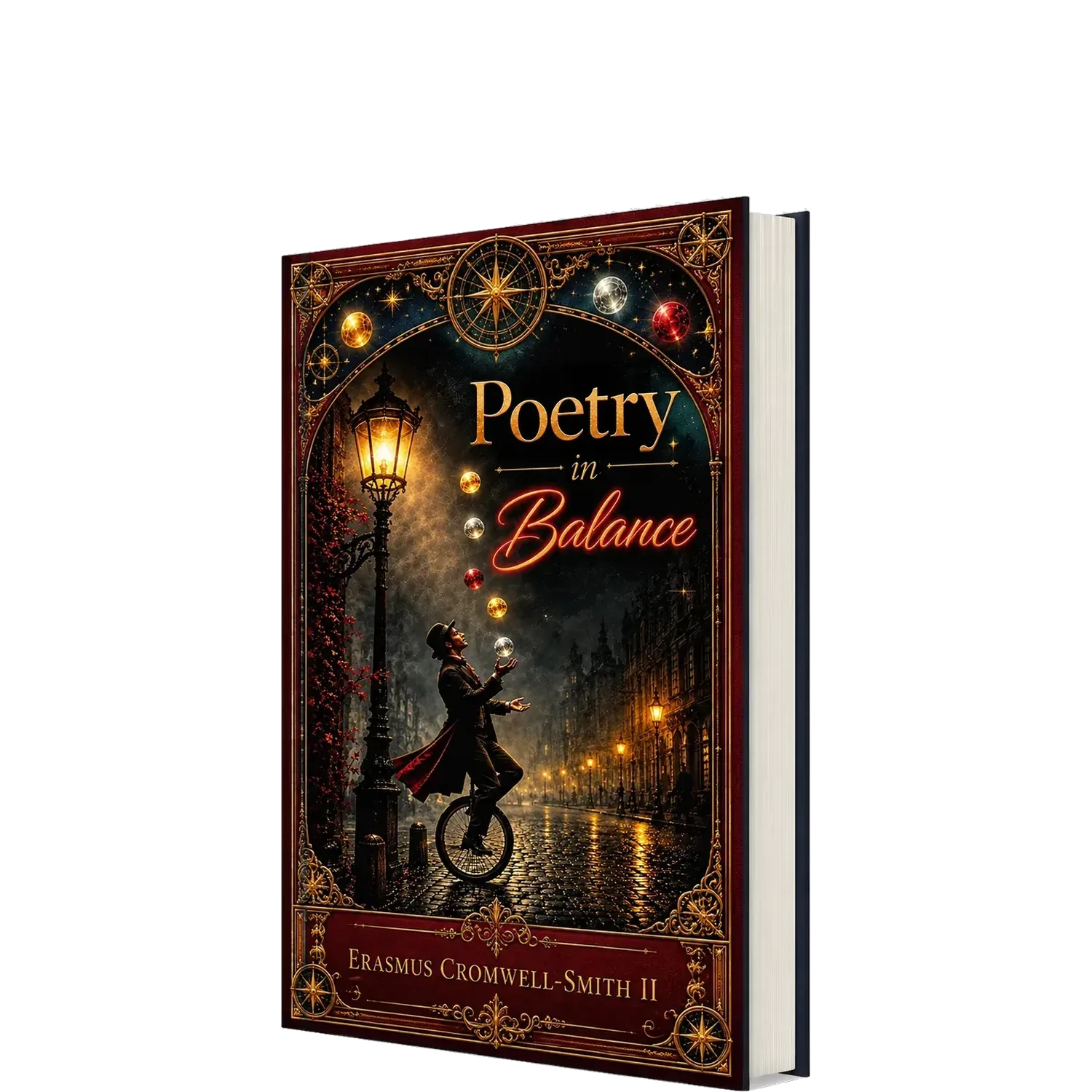 Poetry in Balance book mockup