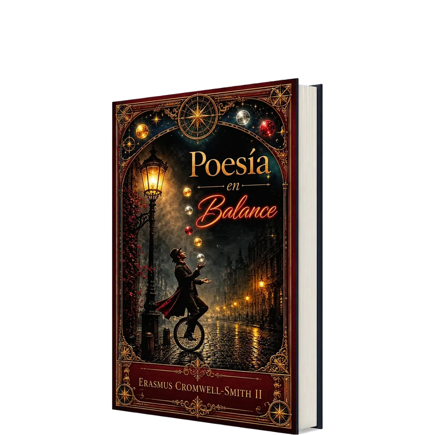 Maqueta del libro Poesía en Balance
