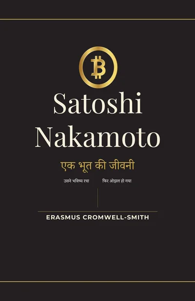 Hindi cover of Satoshi Nakamoto: The Biography of a Ghost — Volume I