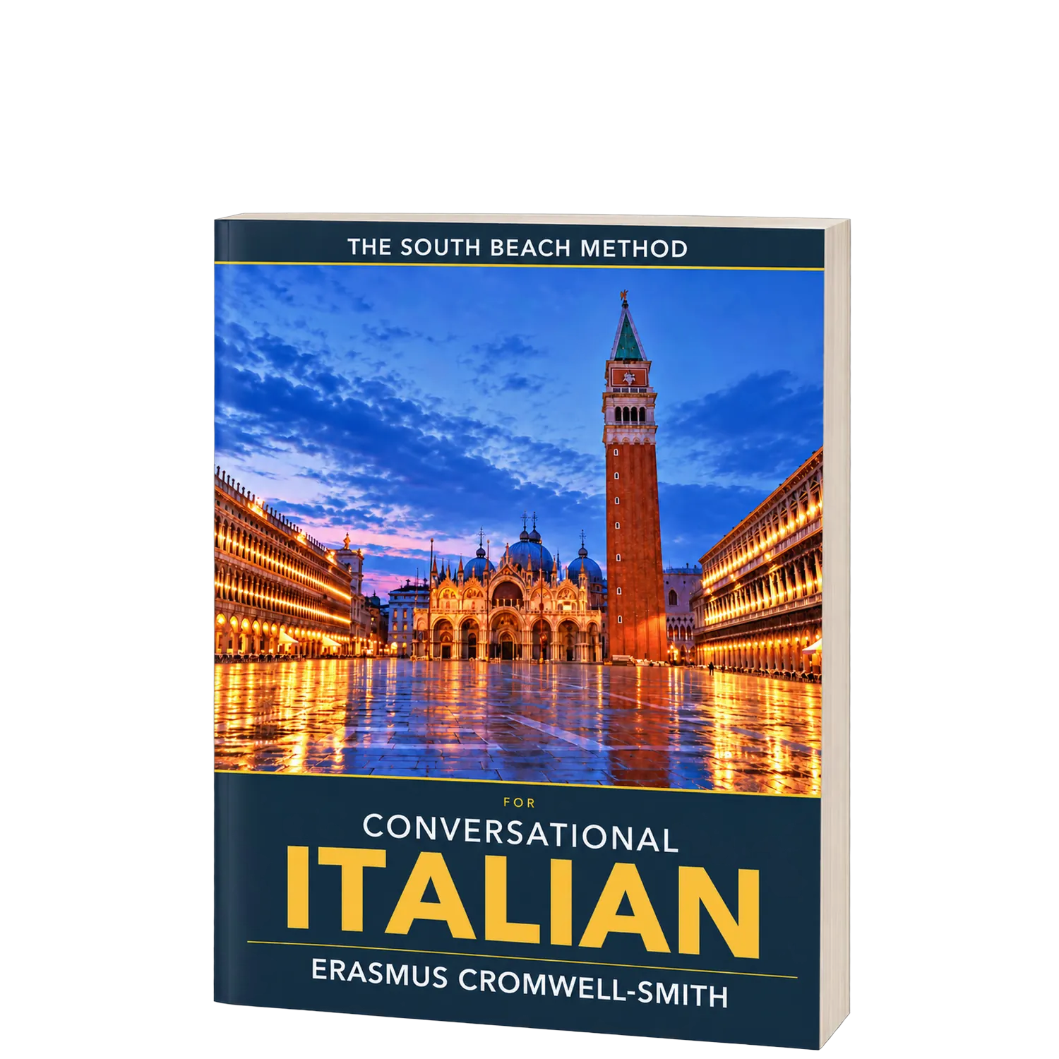 The South Beach Method for Conversational Italian book mockup