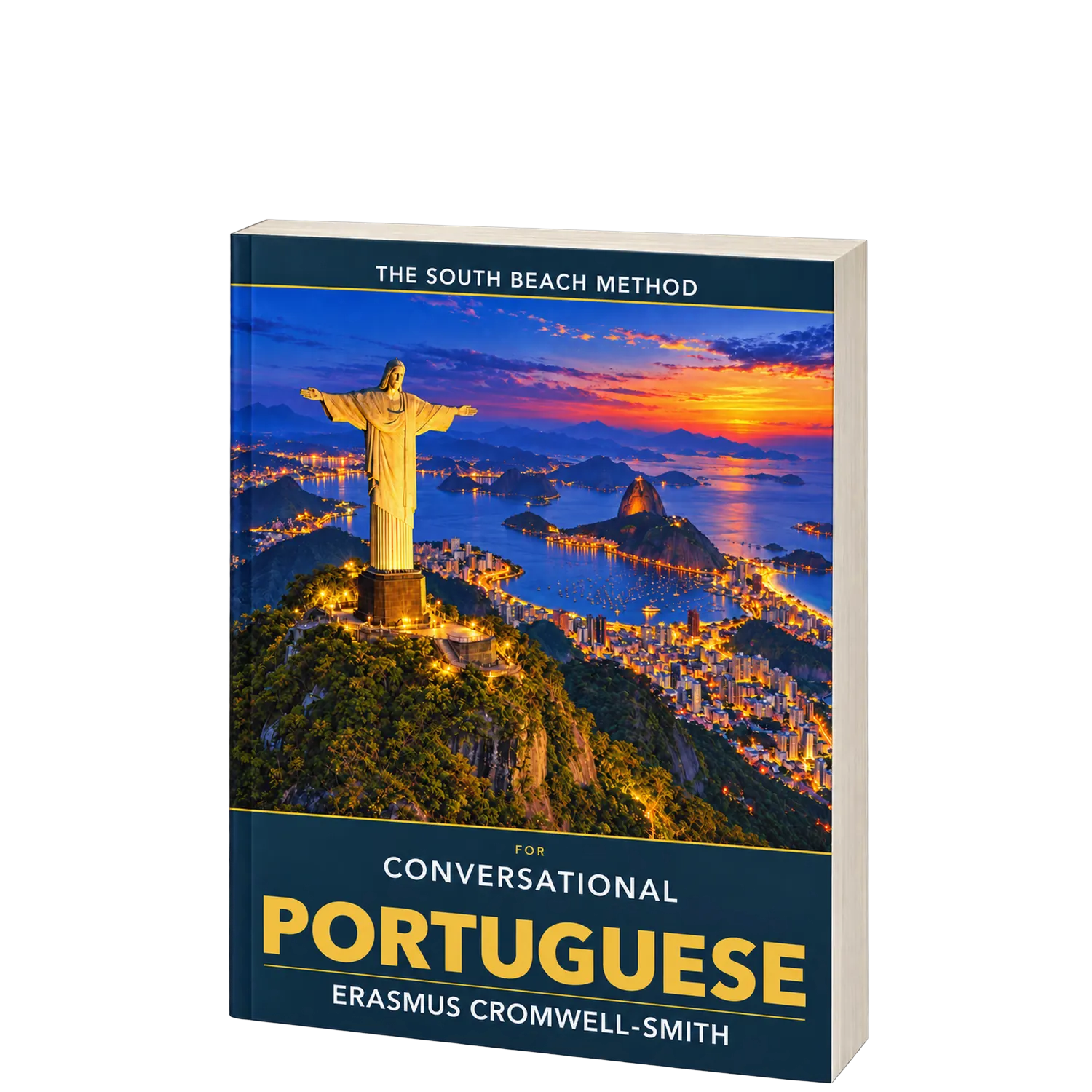 The South Beach Method for Conversational Portuguese book mockup